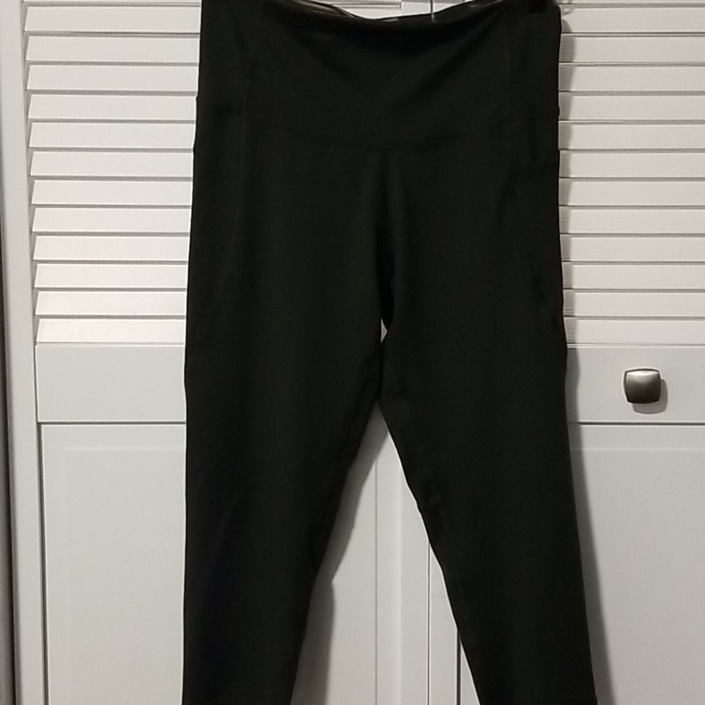 Olive green champion capris